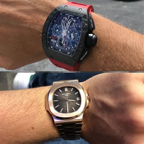 patek philippe vs richard mille.